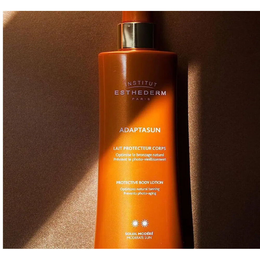 Лосьйон для тіла Adaptasun ** - Institut Esthederm Adaptasun UVA/UVB Body Lotion with Moderate Sun Protection фото 5