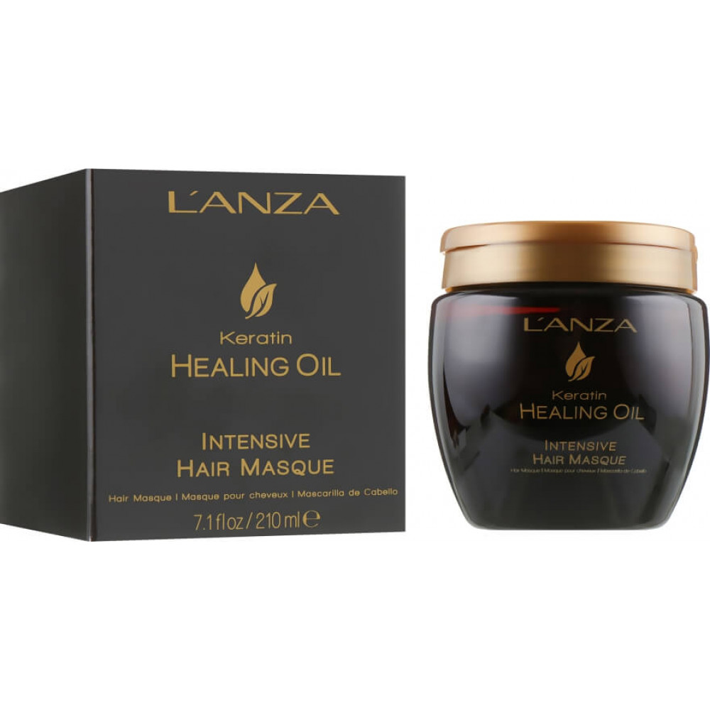 Маска для волос - L'anza Keratin Healing Oil Intesive Hair Masque - Фото 1