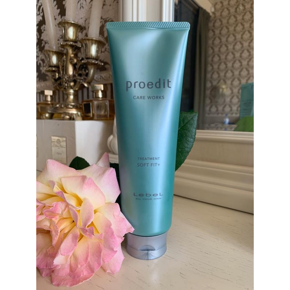Маска для жорсткого, дуже пошкодженого волосся - Lebel Proedit Soft Fit Plus Treatment фото 5