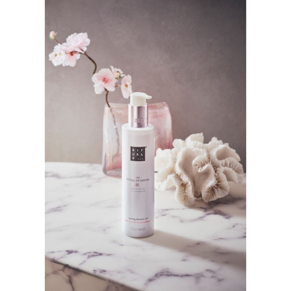 Олія для душу - Rituals The Ritual of Sakura Caring Shower Oil фото 2