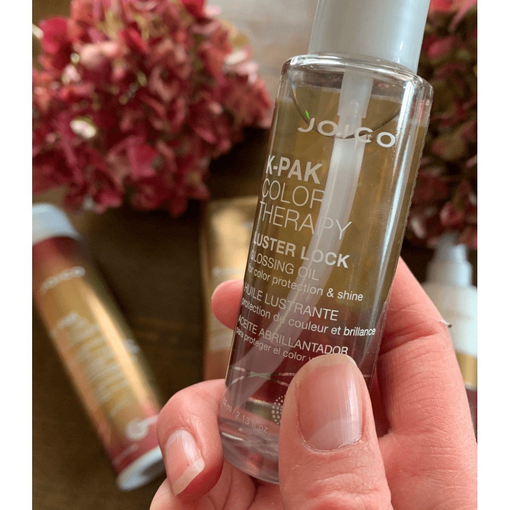 Олія відновлююча стайлінгова - Joico K-Pak Color Therapy Luster Lock Glossing Oil фото 2