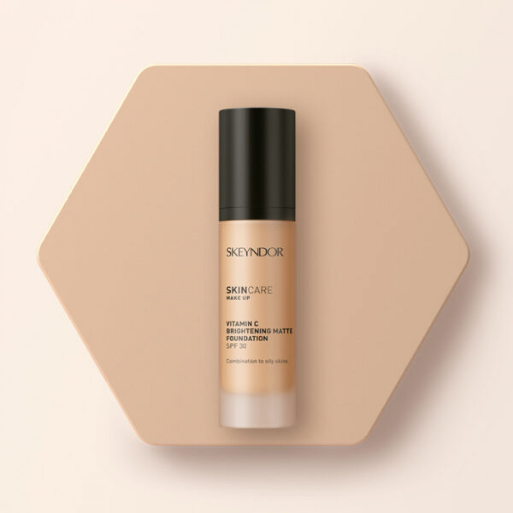 Матова основа під макіяж з вітаміном С SPF30 - Skeyndor Vitamin C Brightening Matte Foundation фото 2