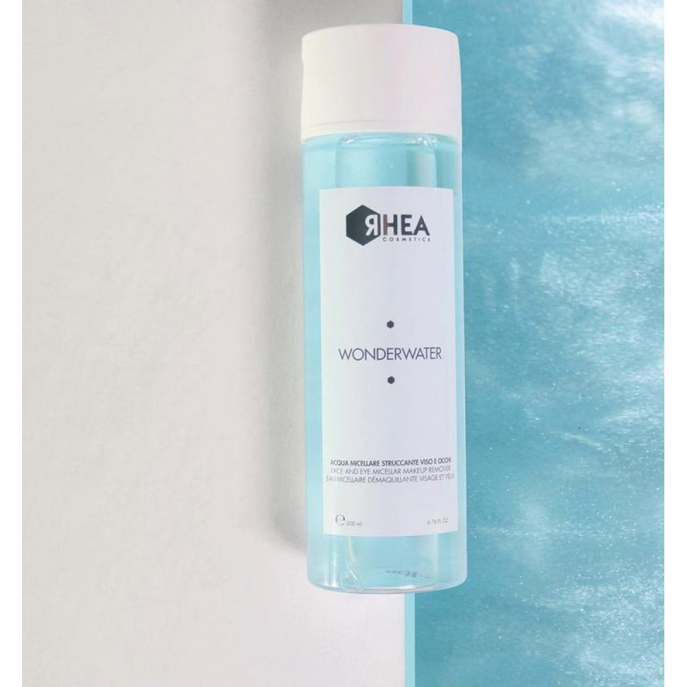 Міцелярний засіб для зняття макіяжу з обличчя та очей - Rhea Cosmetics WonderWater фото 3