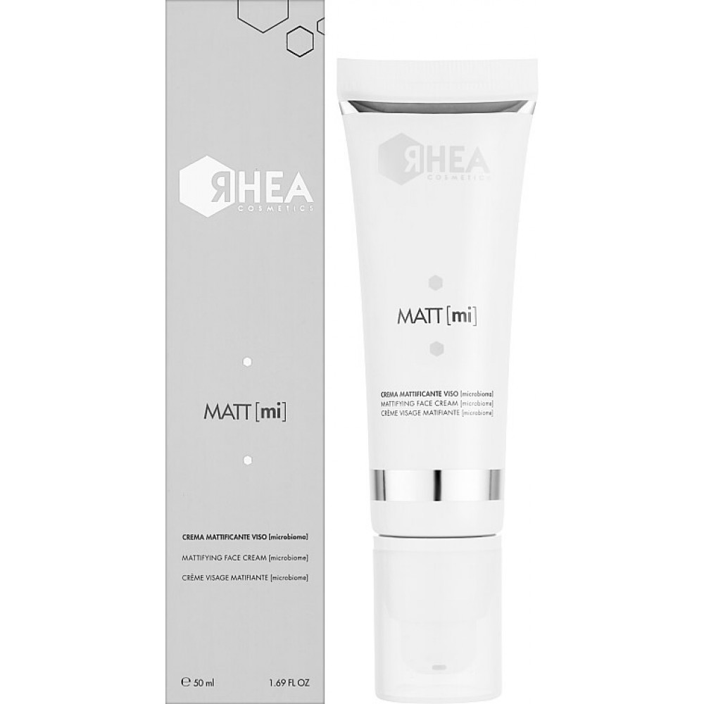 Мікробіом-крем з матуючою та протизапальною дією - Rhea Cosmetics Matt [mi] фото 2