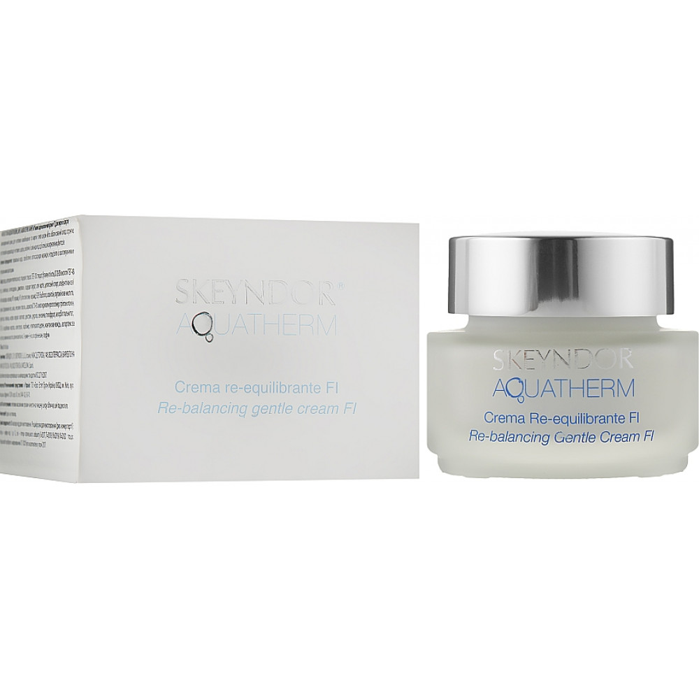 М'який відновлюючий крем F1 - Skeyndor Aquatherm Re-Balancing Gentle Cream FI фото 2