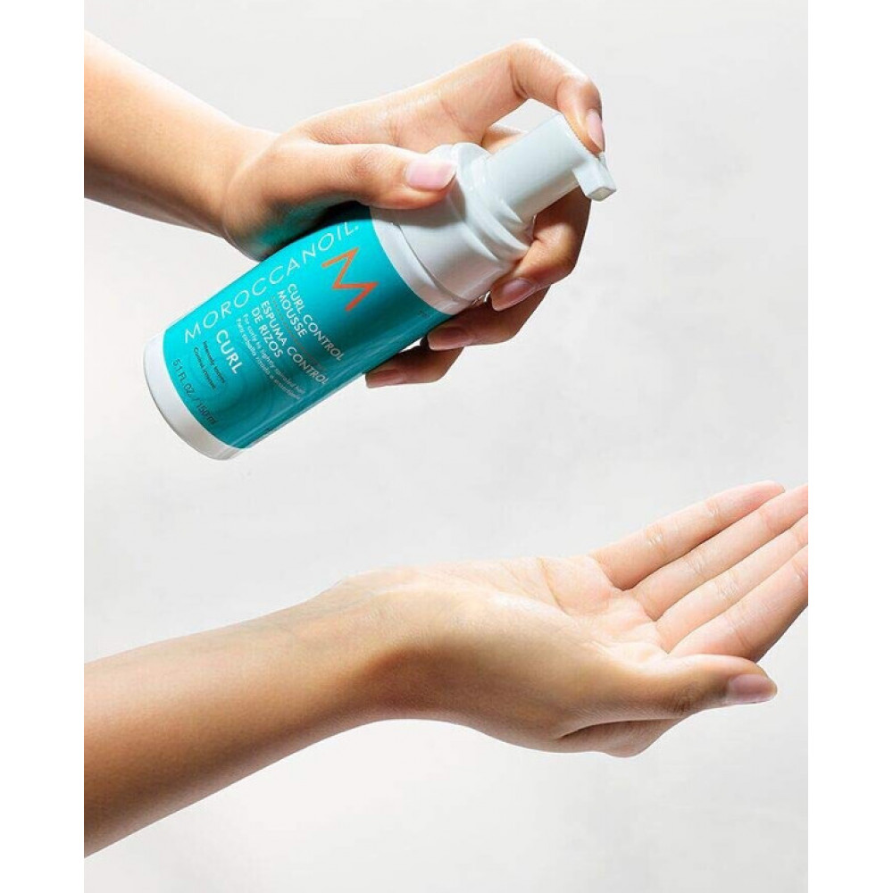 Мус-контроль для кучерявого волосся - Moroccanoil Curl Control Mousse  фото 5