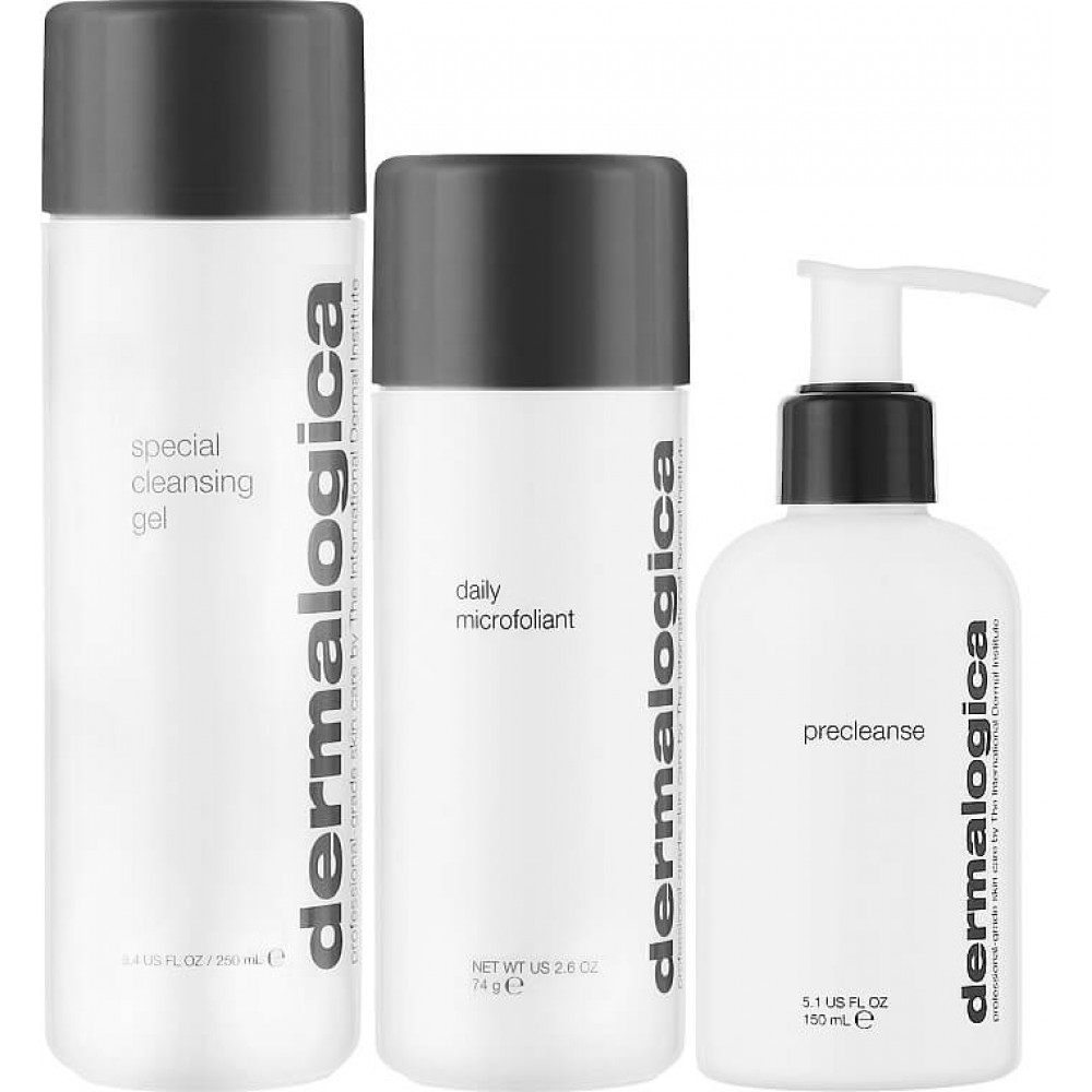 Набір бестселерів для очищення та сяяння шкіри - Dermalogica The Cleanse and Glow Set фото 2
