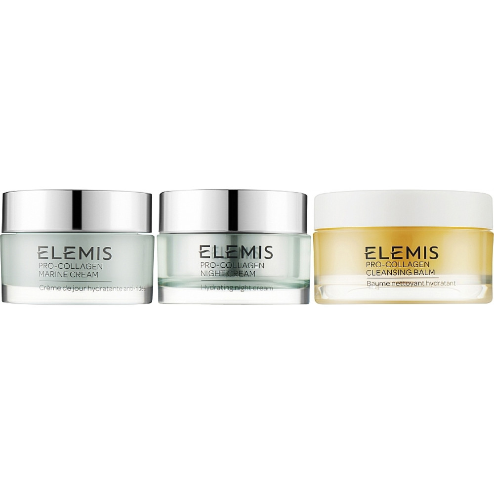 Набір про-колаген колекція святкове тріо - Elemis Pro-Collagen Celebration Trio Collection фото 3
