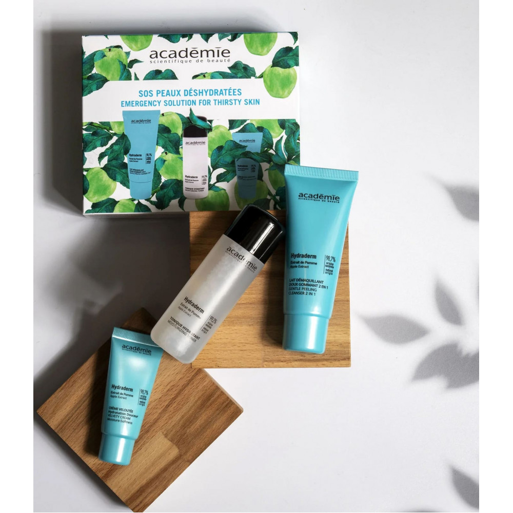 Набір зволожуючих засобів - Academie Hydraderm Emergency Solution For Thirsty Skin фото 3