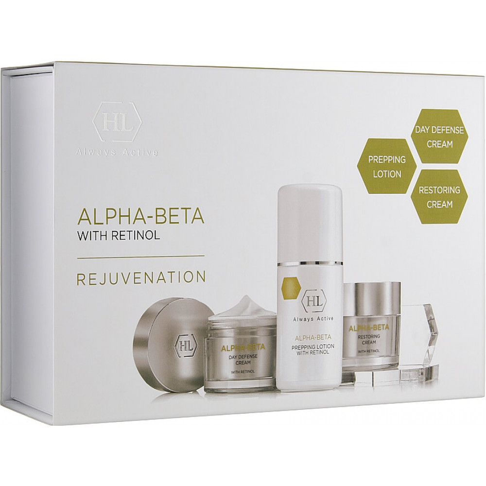 Набір - Holy Land Alpha-Beta & Retinol Rejuvenation Set - Фото 1