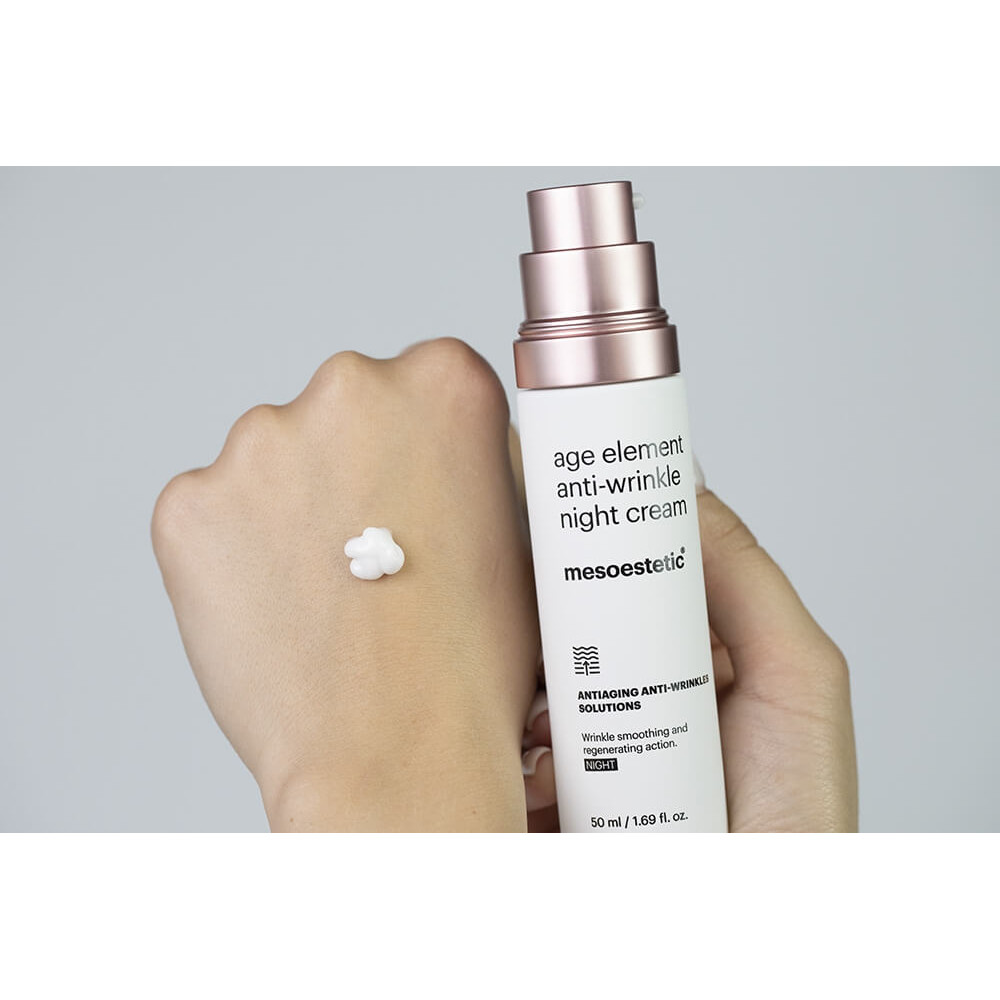 Ночной интенсивный регенерирующий крем против морщин - Mesoestetic Age Element Antiwrinkle Night Cream фото 3