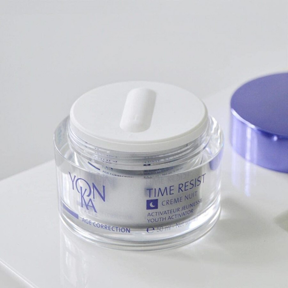 Нічний омолоджуючий крем-філер - Yon-Ka Time Resist Creme Nuit фото 4