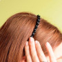Ободок для волос - Invisibobble Hairhalo True Dark Sparkle - Фото 4
