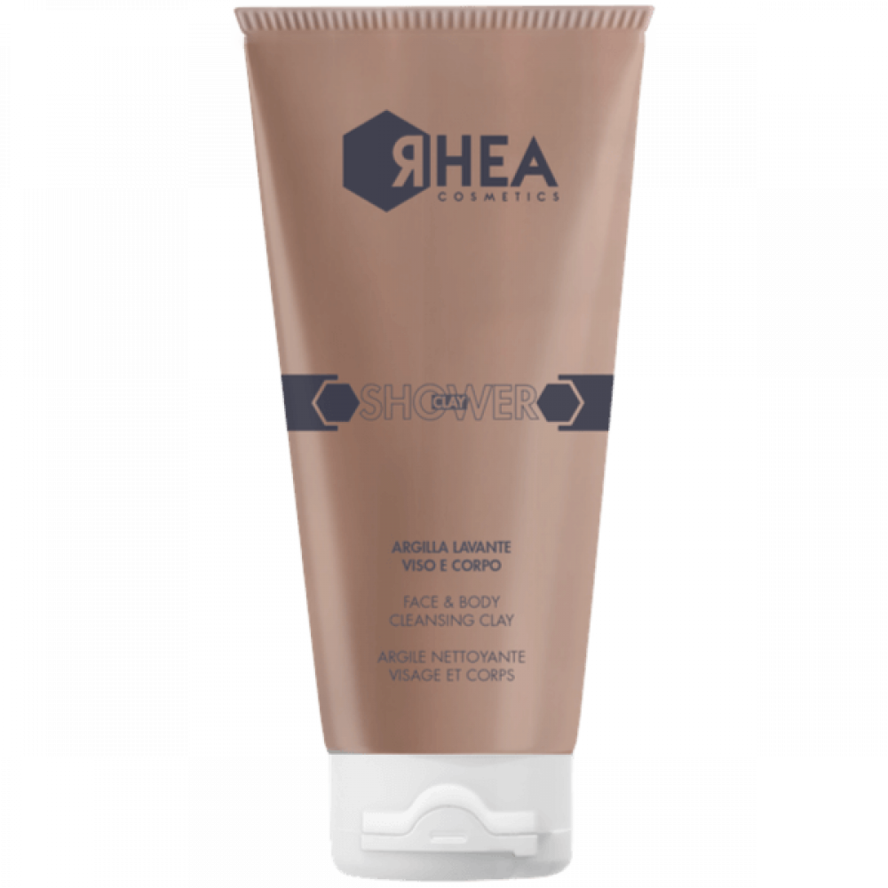 Очищающая глина для лица и тела - Rhea Cosmetics Shower Clay - Фото 1