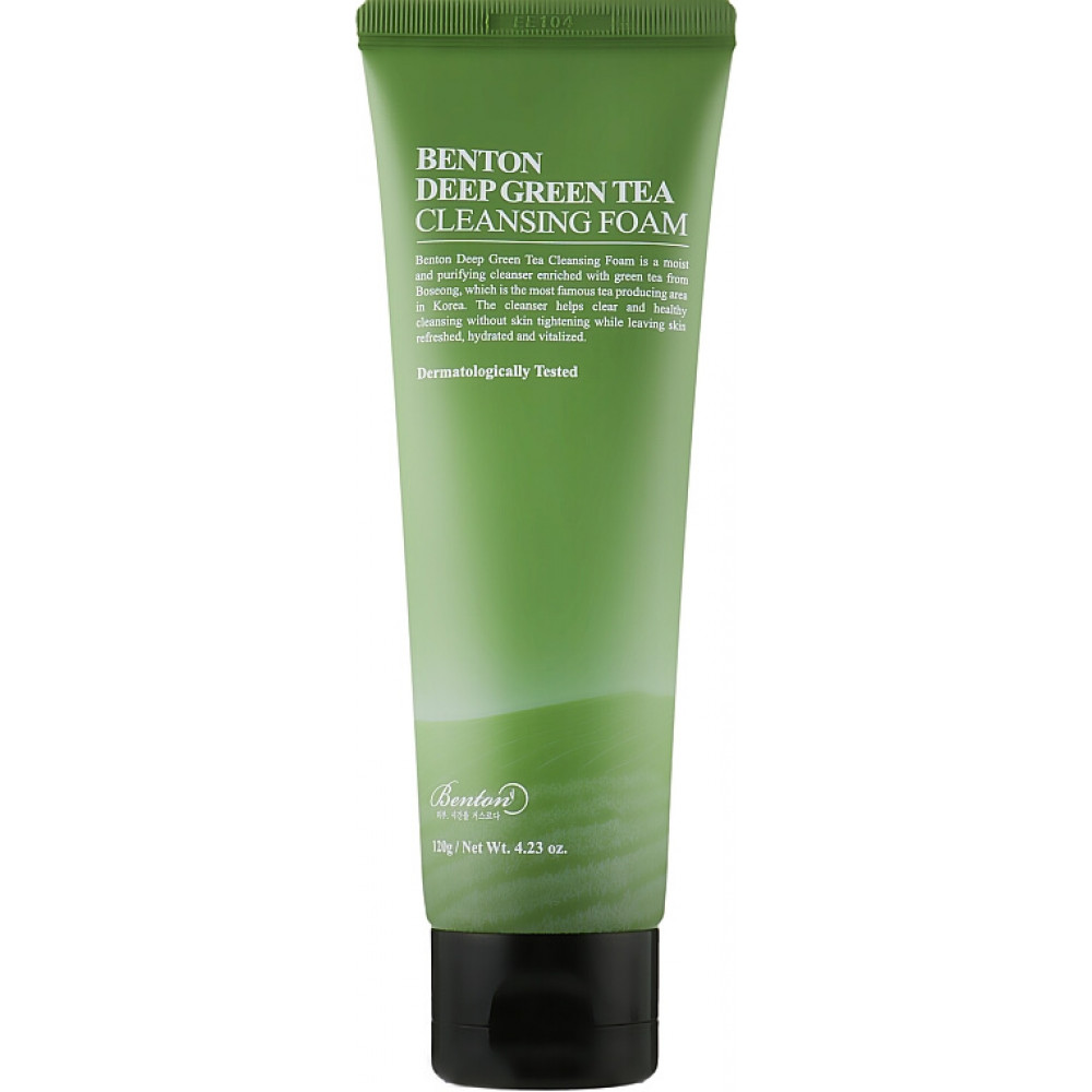 Очищаюча пінка з зеленим чаєм - Benton Green Tea Foam фото 2
