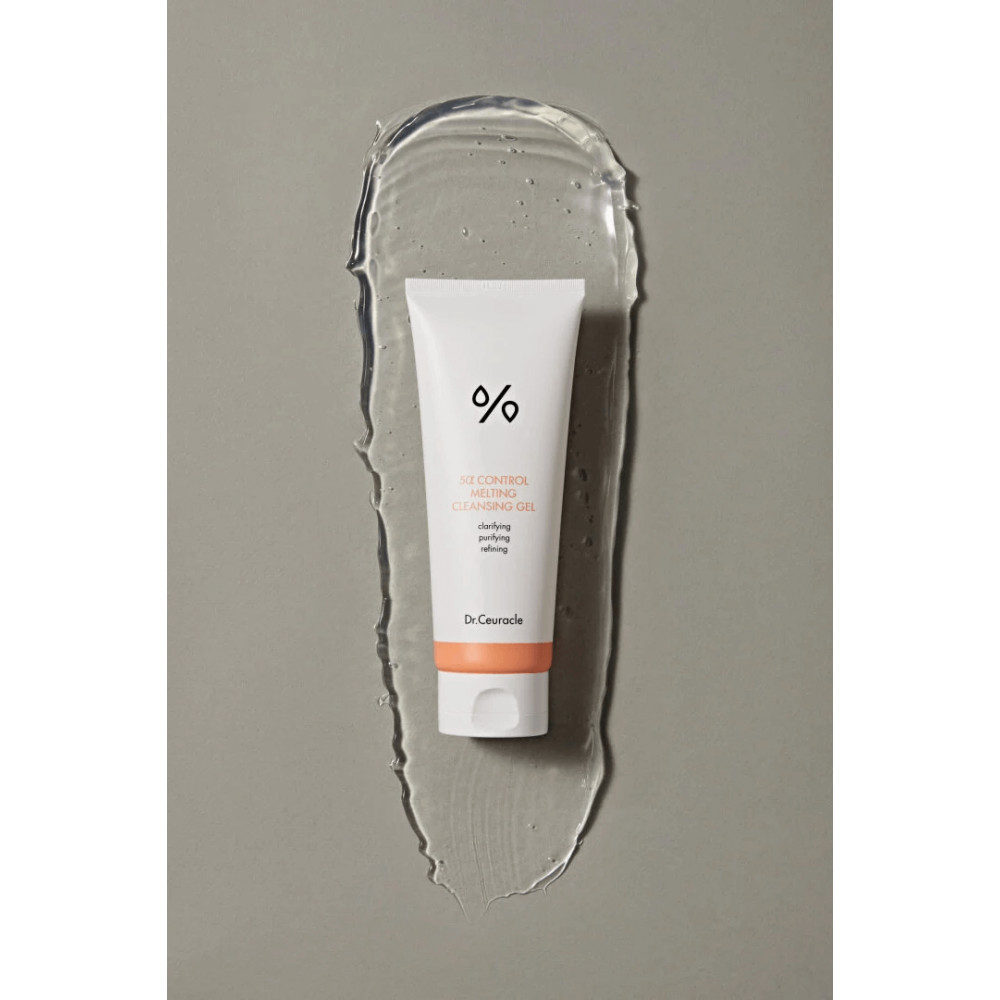 Очищаючий гель для проблемної шкіри "5-альфа контроль" - Dr.Ceuracle 5α Control Melting Cleansing Gel  фото 5