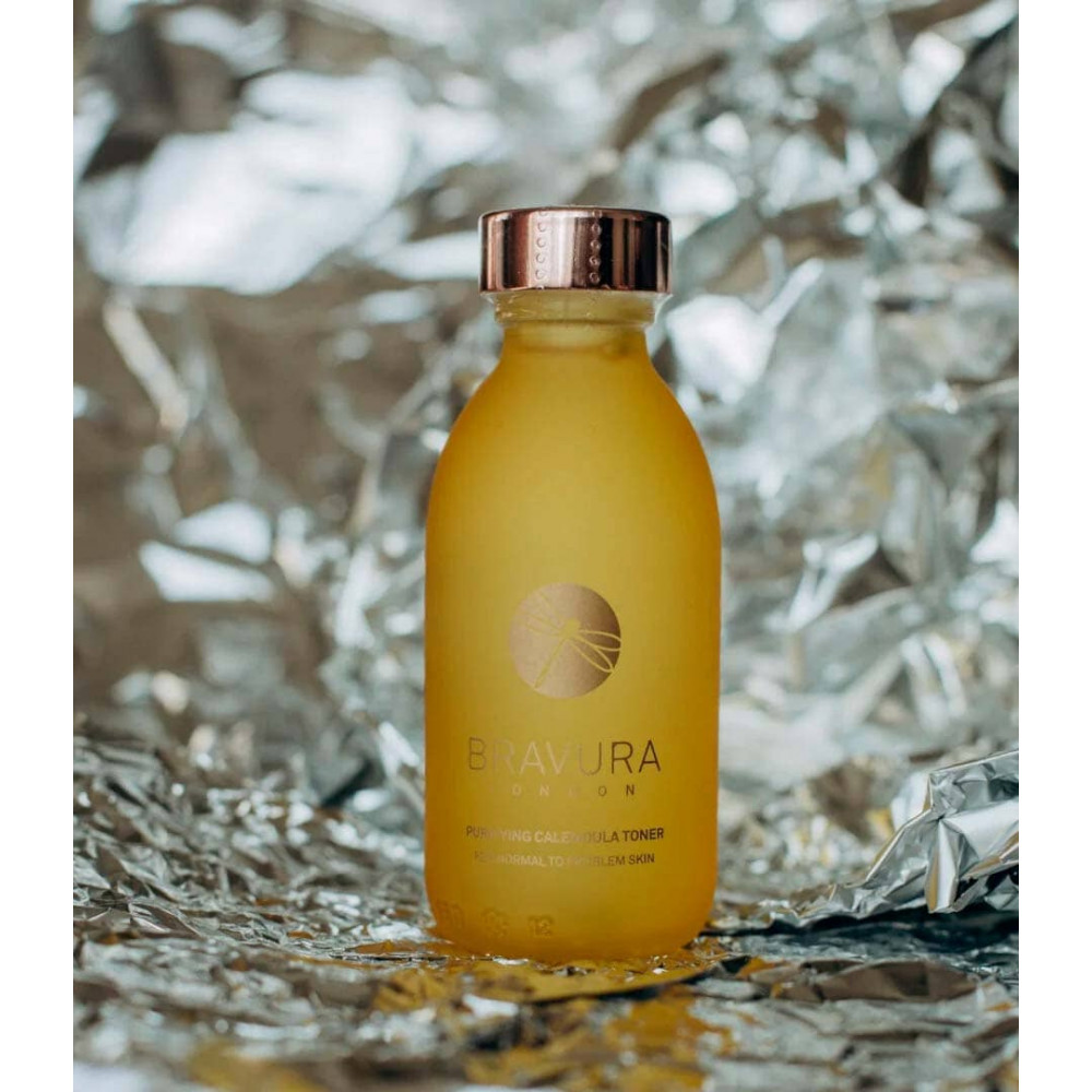 Очищаючий тонер на основі календули та AHA кислот 13% - Bravura London Purifying Calendula Toner 13% AHA фото 3