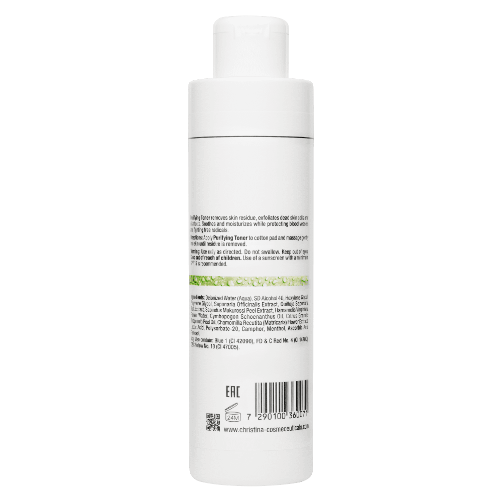 Очищающий тоник для жирной кожи с лемонграссом - Christina Fresh Purifying Toner for Oily Skin With Lemongrass фото 2