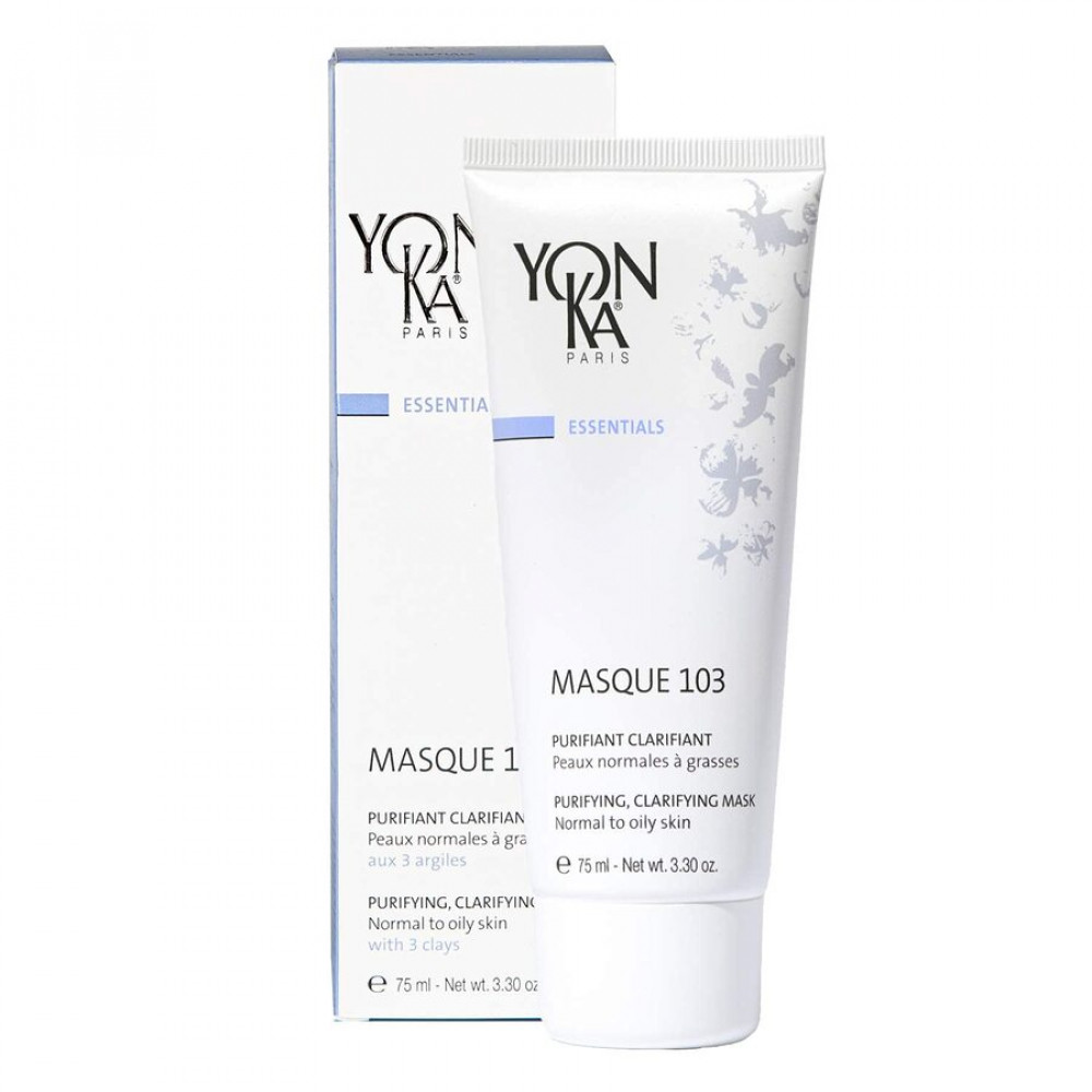 Очищающая маска для склонной к жирности коже - Yon-Ka Masque 103 фото 5