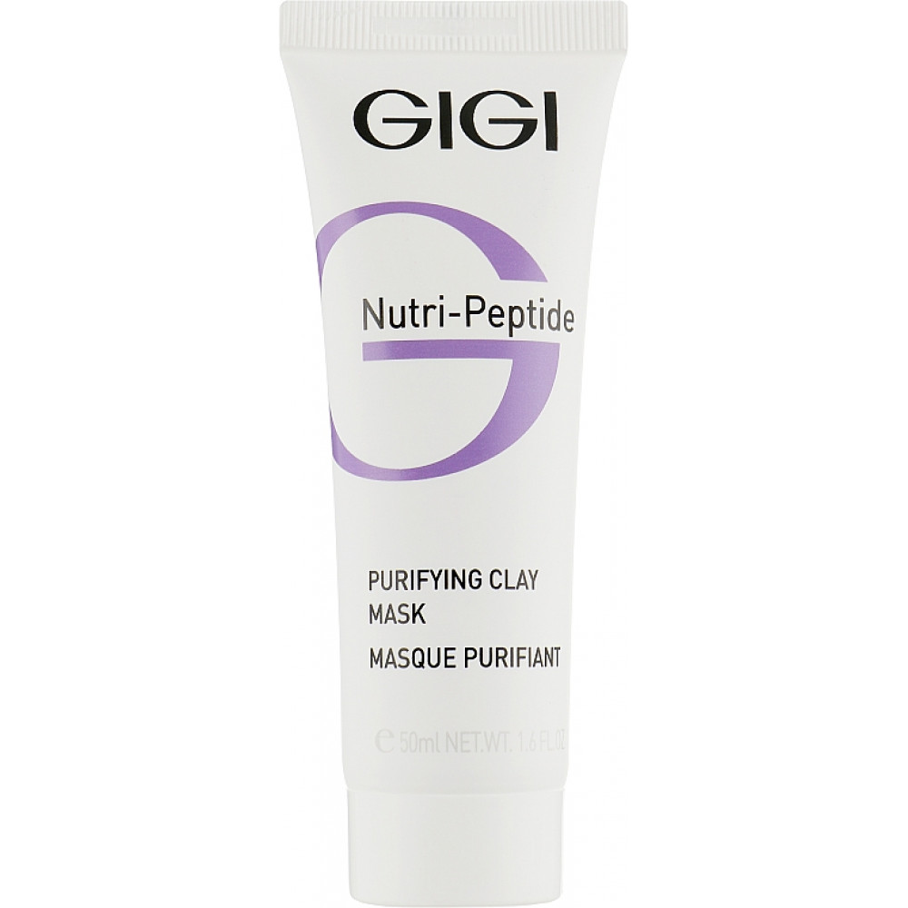 Очищаюча маска для жирної та комбінованої шкіри - GIGI Nutri-Peptide Purifying Clay Mask - Фото 1