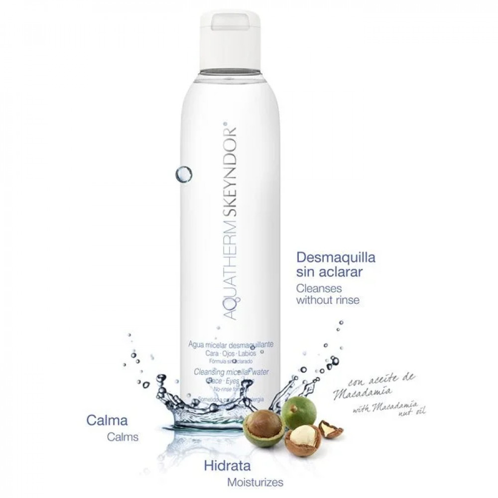 Очищаюча міцелярна вода - Skeyndor Aquatherm Cleansing Micellar Water фото 4
