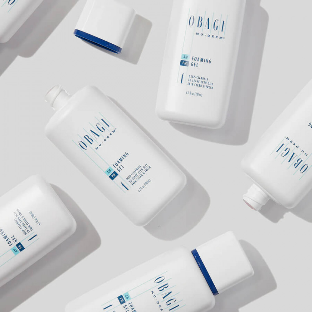 Очищувальний засіб для нормальної, жирної шкіри - Obagi Nu-Derm Foaming Gel фото 2