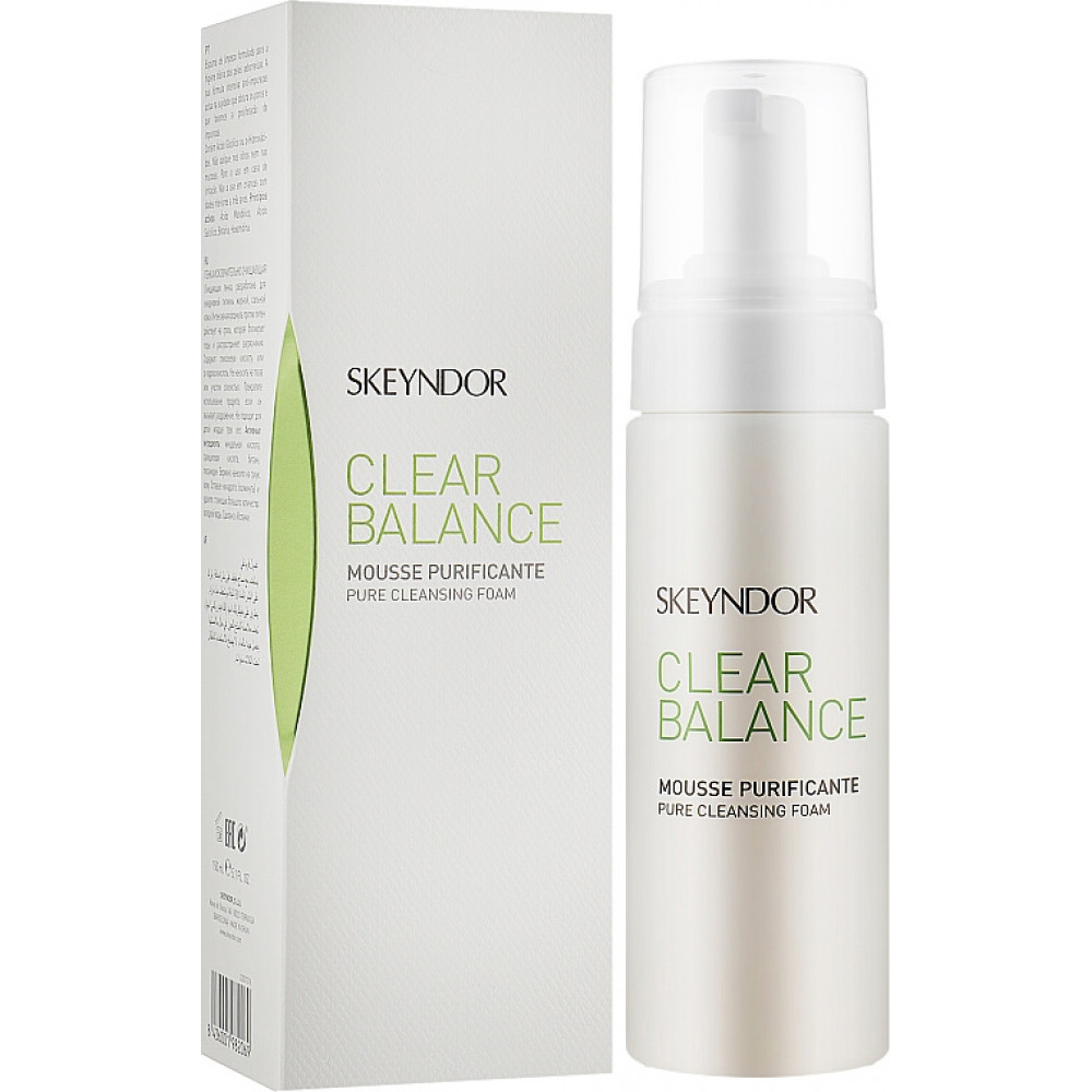 Очищаючий протизапальний мус для вмивання - Skeyndor Clear Balance Pure Cleansing Foam фото 3