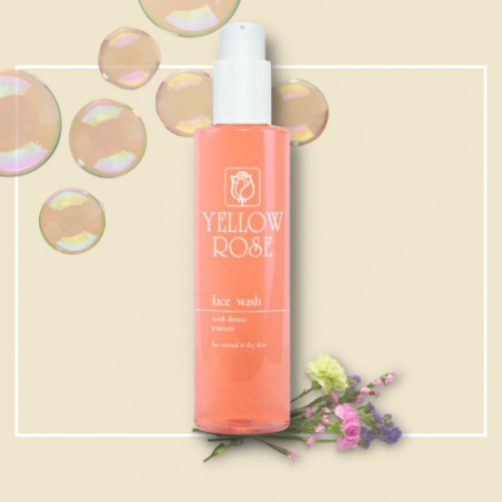 Очищаючий гель з квітковими екстрактами - Yellow Rose Face Wash Pink  фото 2
