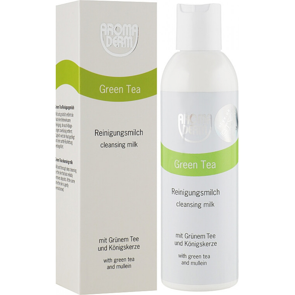 Очищувальне молочко для обличчя "Зелений чай" - Styx Naturcosmetic Aroma Derm Green Tea Cleansing Milk фото 2