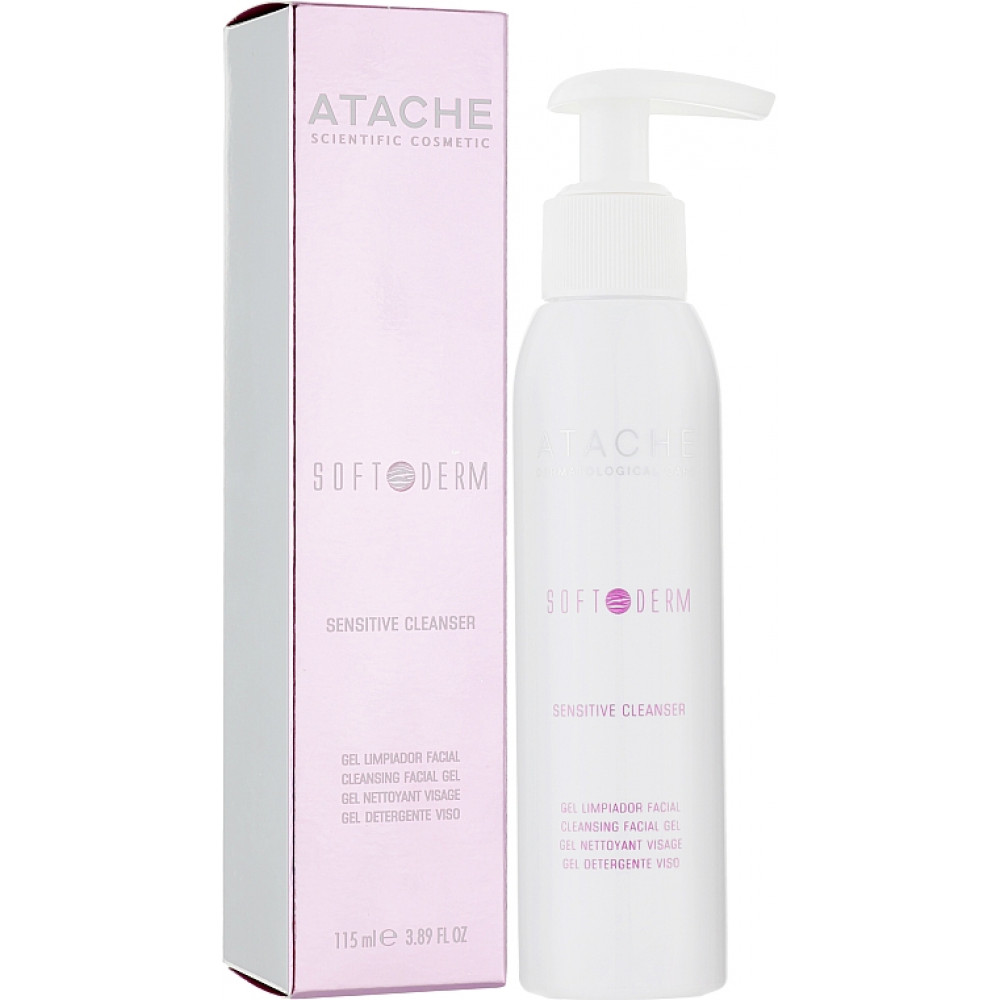 Очищающий гель pH 5.6 - Atache Soft Derm Sensitive Cleanser фото 2