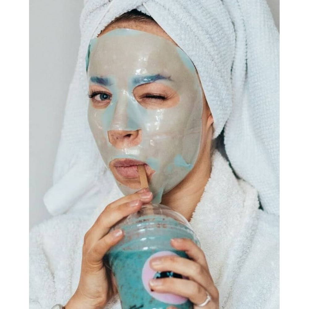 Охолоджуюча та зволожуюча тканинна маска - Xlash Hydro Gel Mask фото 3