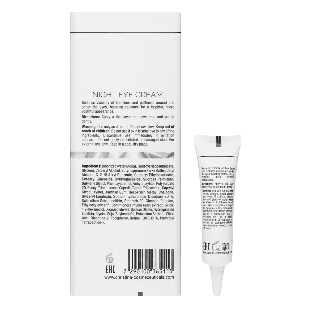 Омолоджуючий нічний крем для шкіри навколо очей - Christina ILLUSTRIOUS NIGHT EYE CREAM  фото 3