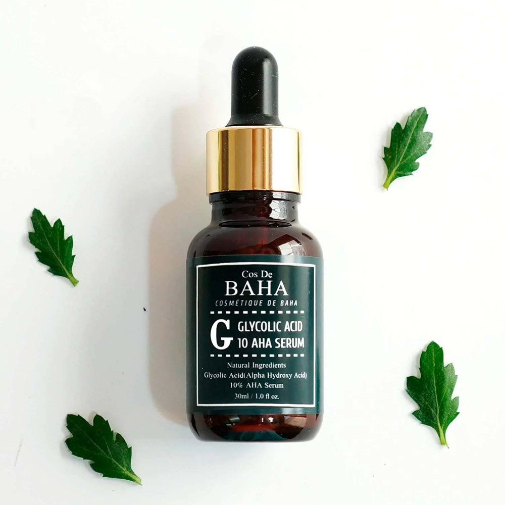 Оновлююча пілінг - сироватка з гліколевою кислотою - Cos De Baha 10% Glycolic Serum Gel Peel AHA фото 4