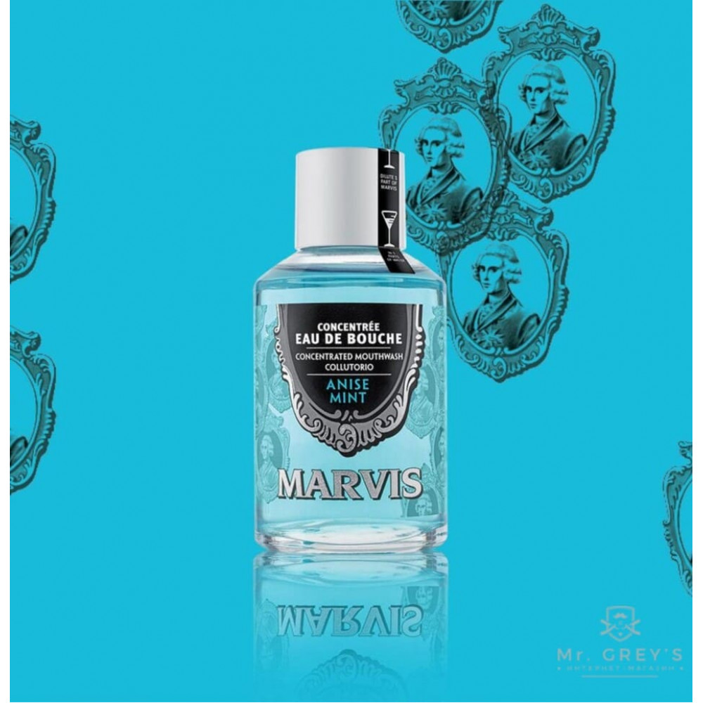 Ополіскувач - концентрат для ротової порожнини "Аніс і м'ята" - Marvis Anise Mint Concentrated Mouthwash фото 2