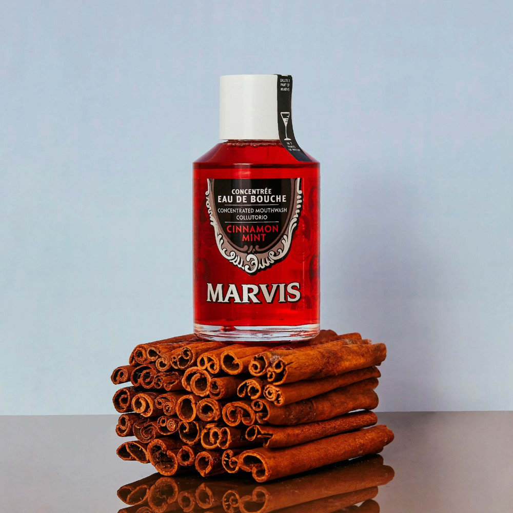 Ополіскувач-концентрат для порожнини рота "Кориця та м'ята" - Marvis Cinnamon Mint Concentrated Mouthwash фото 4