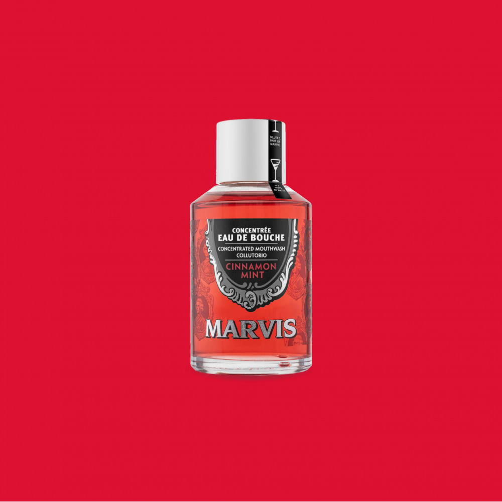 Ополіскувач-концентрат для порожнини рота "Кориця та м'ята" - Marvis Cinnamon Mint Concentrated Mouthwash фото 2