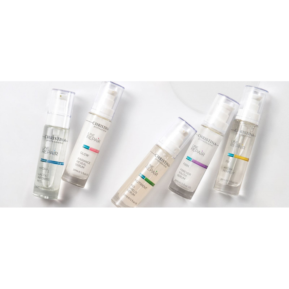 Пілінг з AHA-кислотами та ресвератролом для обличчя - Christina Line Repair Firm AHA & Resveratrol Peel фото 4