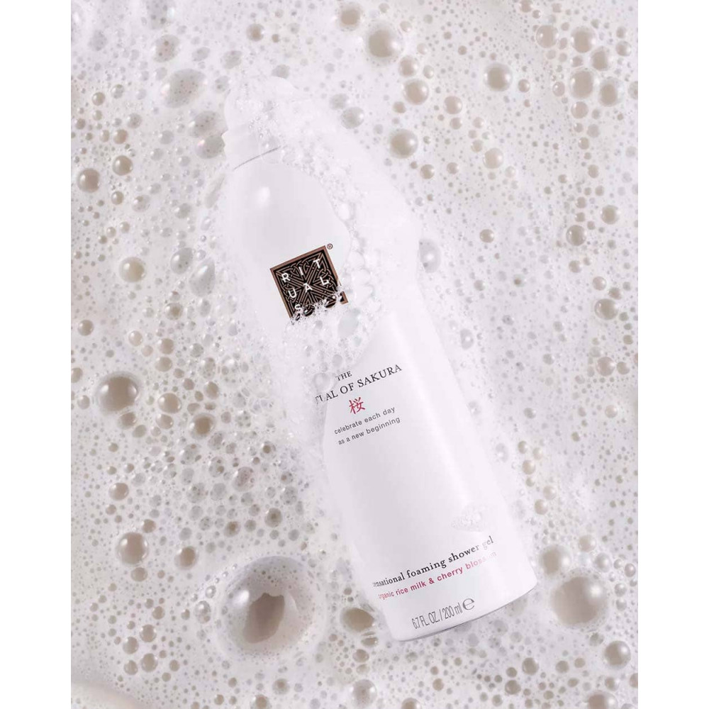 Пенка для душа - Rituals of Sakura Foaming Shower Gel фото 4