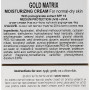 Поживний крем для в'янучої нормальної і сухої шкіри - Dr. Kadir Gold Matrix Nourishing Cream For Normal / Dry Skin - Фото 3