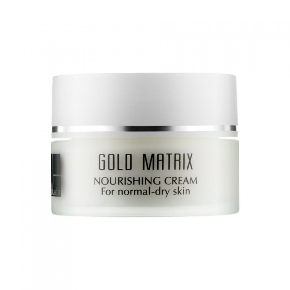 Поживний крем для в'янучої нормальної і сухої шкіри - Dr. Kadir Gold Matrix Nourishing Cream For Normal / Dry Skin - Фото 1