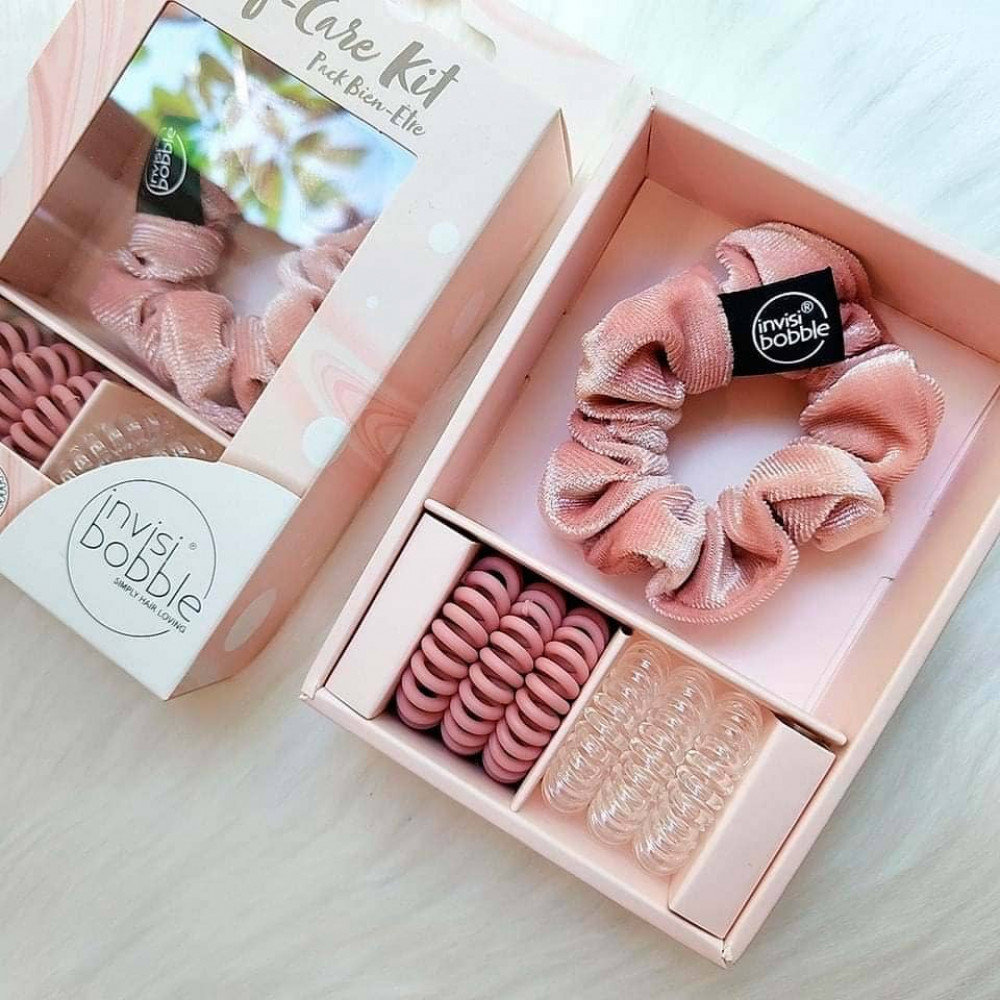 Подарунковий набір з 7 продуктів - Invisibobble GIFT SET Self-Care Kit фото 4