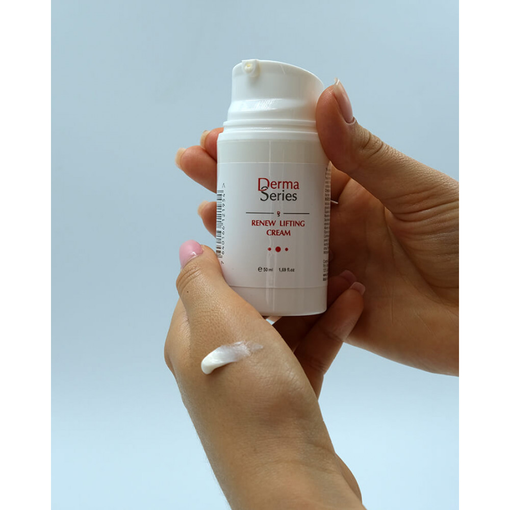 Регенеруючий анті-ейдж крем з ліфтинговим ефектом - Derma Series Renew lifting cream фото 4