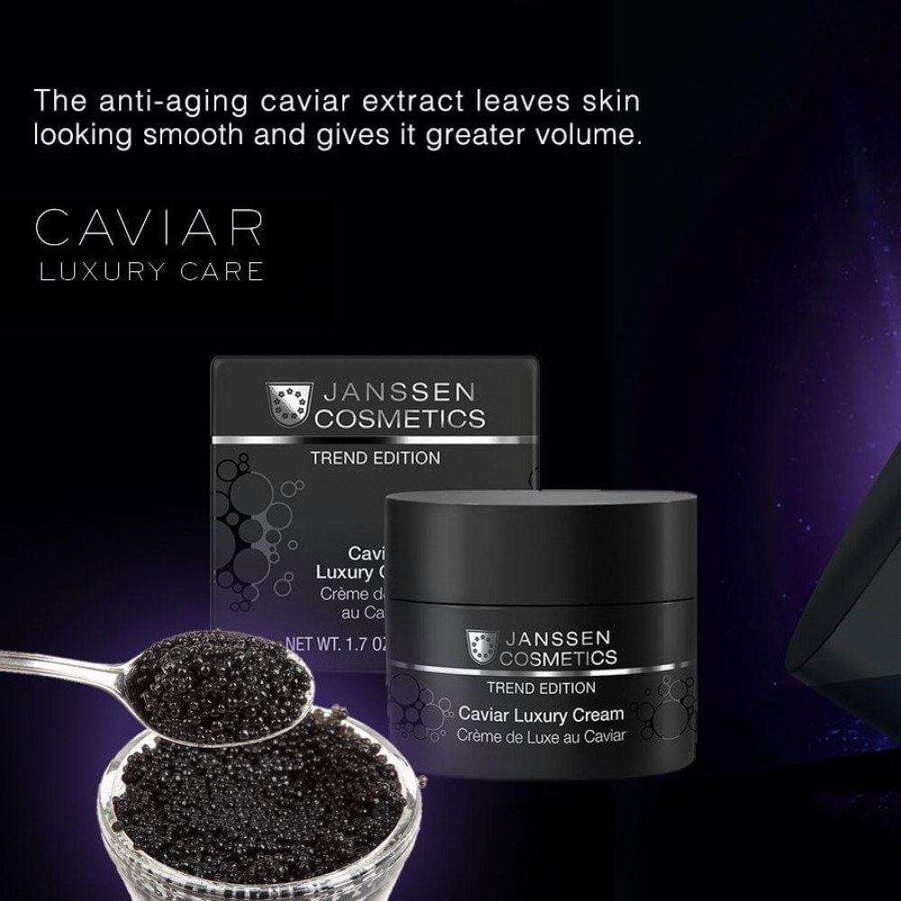 Розкішний крем із екстрактом ікри - Janssen Cosmetics Caviar Luxery Cream фото 5