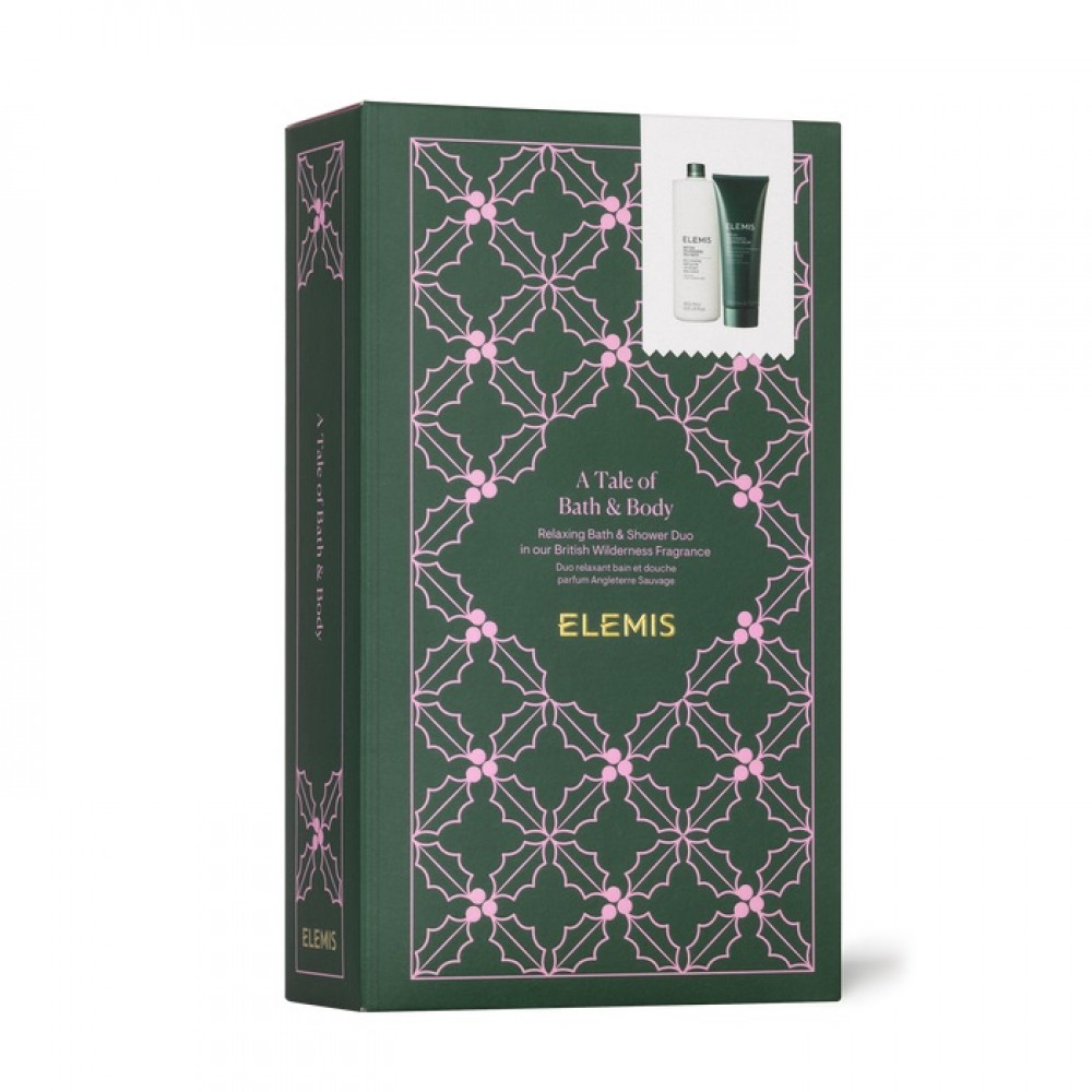 Розслаблюючий дует для ванни та душу Дика природа Британії - Elemis А Tale of Bath & Body British Wilderness Gift Set фото 3