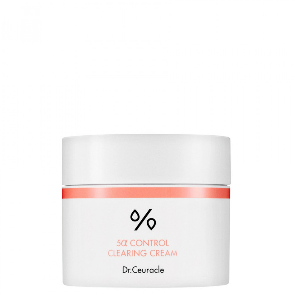 Себорегулюючий крем для проблемної шкіри - Dr.Ceuracle 5α Control Clearing Cream фото 2