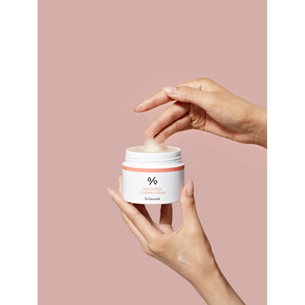 Себорегулюючий крем для проблемної шкіри - Dr.Ceuracle 5α Control Clearing Cream фото 4