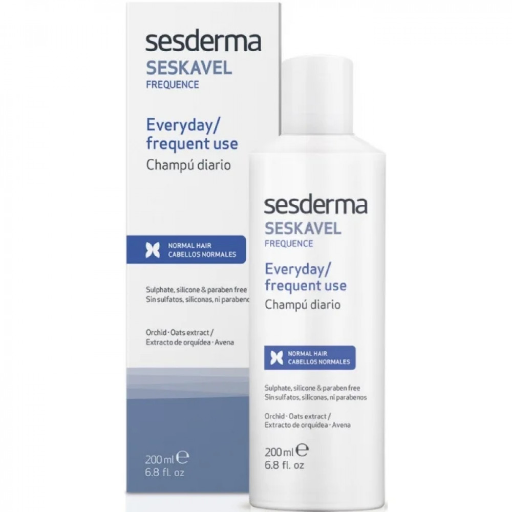 Шампунь для частого использования - SeSDerma Seskavel Frequent Use Shampoo - Фото 1