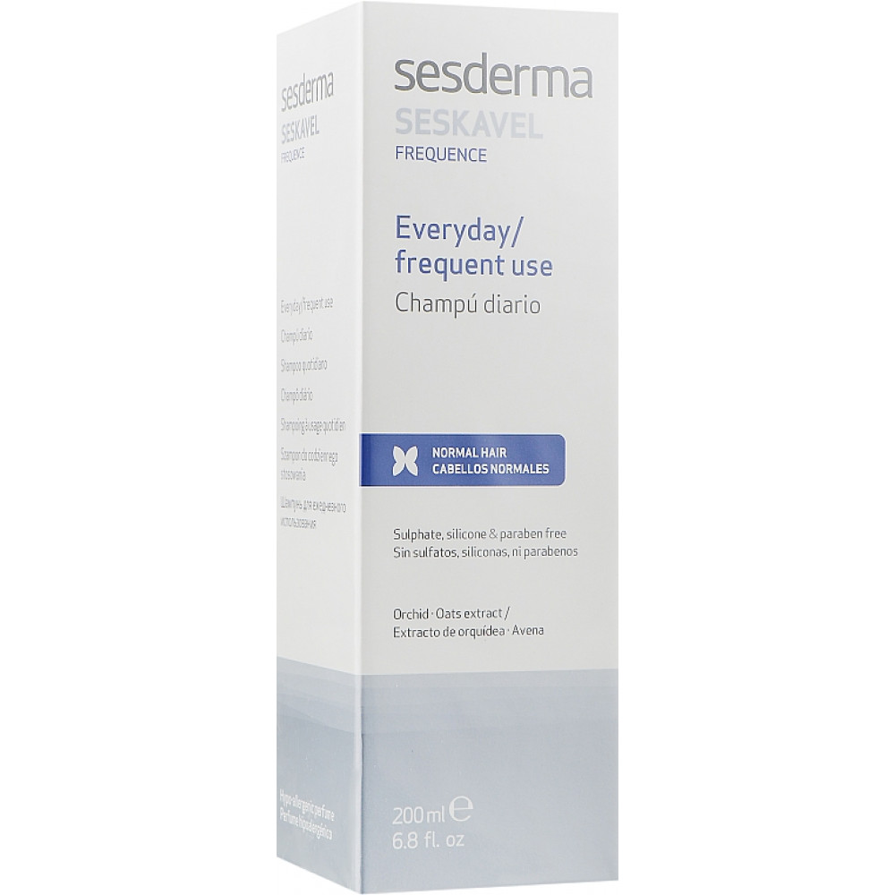 Шампунь для частого використання - SeSDerma Seskavel Frequent Use Shampoo фото 2