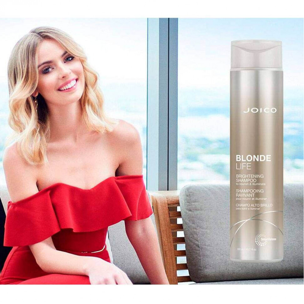 Шампунь для збереження яскравості блонду - Joico Blonde Life Brightening Shampoo фото 2