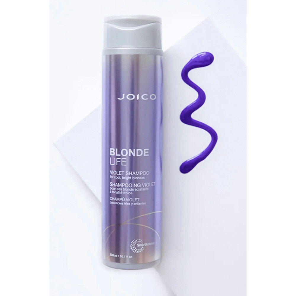 Шампунь фіолетовий для збереження яскравості блонду - Joico Blonde Life Violet Shampoo фото 5